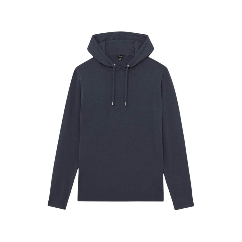 REISS Holland Merino Wool Drawstring Hoodie